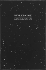 Блокнот Moleskine LIMITED EDITION NASA-INSPIRED SKBOXL7063S1 Large 130х210мм 176стр. линейка подар.кор. серебристый Moon