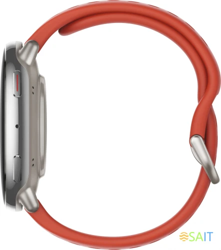 Смарт-часы Amazfit Active 2R A2437 Premium 43.9мм 1.32" AMOLED корп.серебристый рем.черный разм.брасл.:150-210мм (6970100377569)