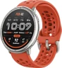Смарт-часы Amazfit Active 2R A2437 Premium 43.9мм 1.32" AMOLED корп.серебристый рем.черный разм.брасл.:150-210мм (6970100377569)