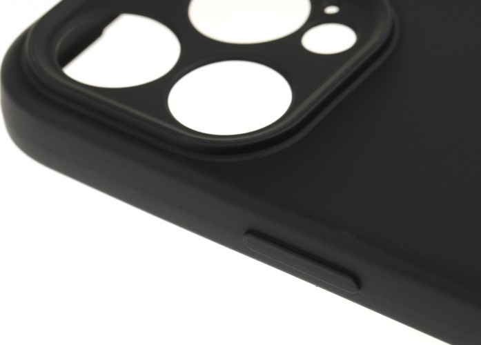 Чехол (клип-кейс) BoraSCO для Apple iPhone 15 Pro черный (72429)