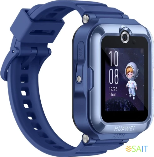 Смарт-часы Huawei Watch Kids 4 Pro Aslan-AL19 1.41" AMOLED корп.синий рем.синий (55027638)