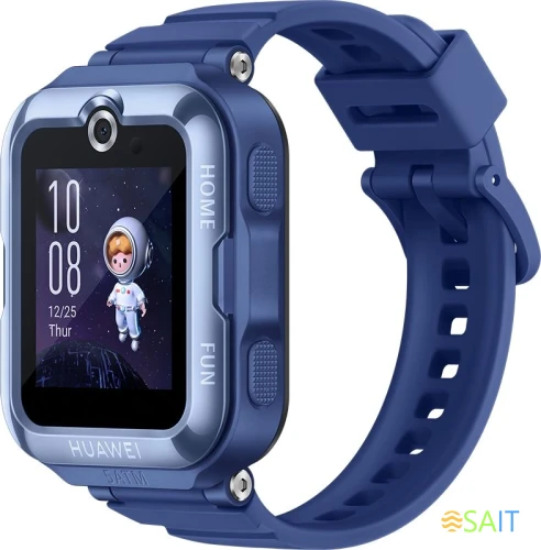 Смарт-часы Huawei Watch Kids 4 Pro Aslan-AL19 1.41" AMOLED корп.синий рем.синий (55027638)