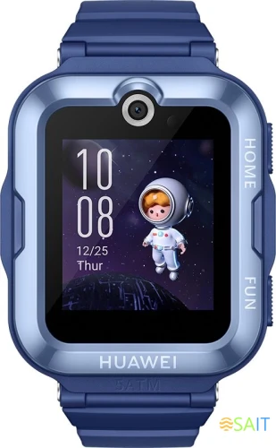 Смарт-часы Huawei Watch Kids 4 Pro Aslan-AL19 1.41" AMOLED корп.синий рем.синий (55027638)