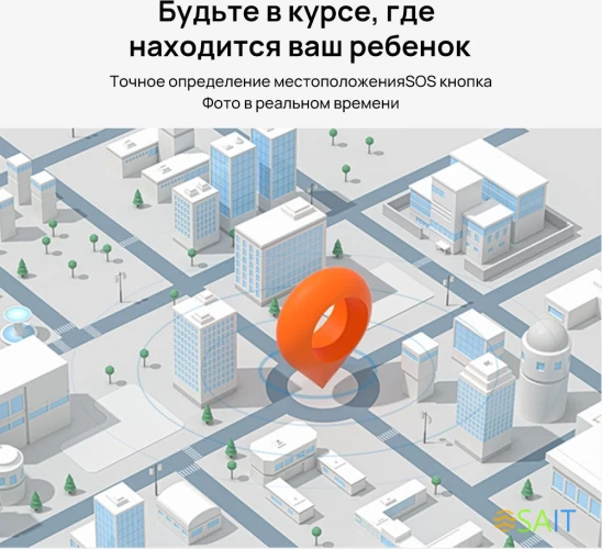 Смарт-часы Huawei Watch Kids 4 Pro Aslan-AL19 1.41" AMOLED корп.синий рем.синий (55027638)