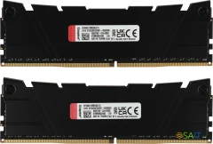 Память DDR4 2x8GB 4800MHz Kingston KF448C19RB2K2/16 Fury Renegade Black RTL Gaming PC4-38400 CL19 DIMM 288-pin 1.5В kit single rank с радиатором Ret