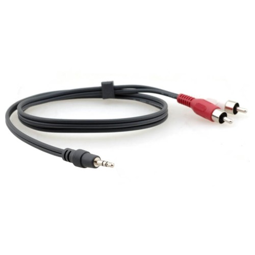 Кабель 3.5mm Audio на 2 RCA (Вилка - Вилки), 4,6 м Kramer C-A35M/2RAM-15