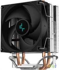 Устройство охлаждения(кулер) Deepcool AG200 Soc-AM5/AM4/1200/1700/1851 черный 4-pin 18-31dB Al+Cu 100W 304gr Ret (R-AG200-BKNNMN-G)