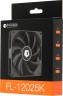 Вентилятор для корпуса ID-Cooling FL-12025K 120х120x25 черный 3-pin 21дБ Ret