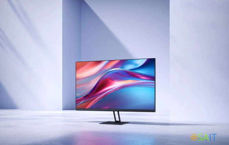 Монитор Xiaomi 27" 2K Monitor A27Qi черный IPS LED 16:9 HDMI матовая 1000:1 250cd 178гр/178гр 2560x1440 100Hz DP 2K 4.2кг
