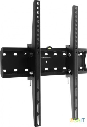 Кронштейн для телевизора Ultramounts UM838T черный 32"-55" макс.40кг настенный наклон