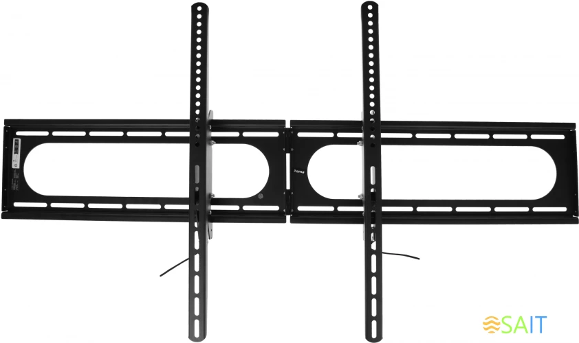 Кронштейн для телевизора Hama 00220844 черный 37"-120" макс.100кг настенный наклон