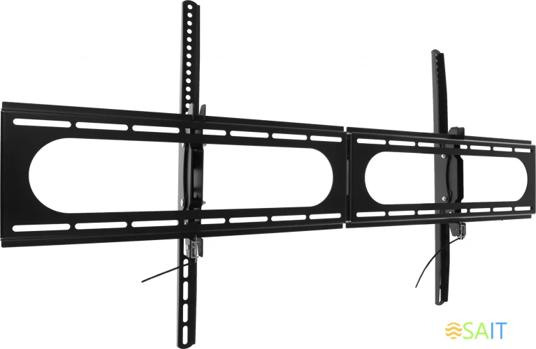 Кронштейн для телевизора Hama 00220844 черный 37"-120" макс.100кг настенный наклон