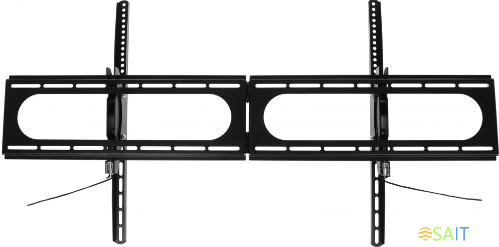 Кронштейн для телевизора Hama 00220844 черный 37"-120" макс.100кг настенный наклон