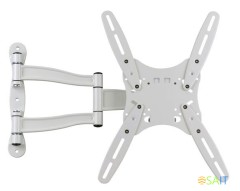 Кронштейн для телевизора Kromax TECHNO-5 белый 15"-55" макс.35кг настенный поворот и наклон