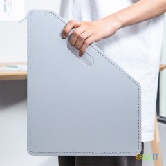 Лоток вертикальный Deli 63952GREY для бумаг A4 серый полипропилен