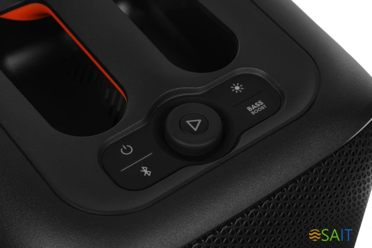 Минисистема Hi-Fi JBL PartyBox Encore Essential черный/оранжевый 100Вт USB BT