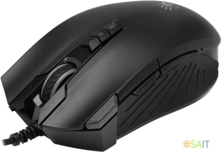 Мышь A4Tech Bloody V9M черный оптическая 6200dpi USB 9but