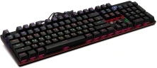 Клавиатура Оклик 990 G2 механическая черный USB Multimedia for gamer LED (1875240)