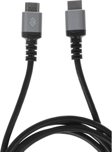 Кабель аудио-видео Digma D-HDMI-V2.0-2M HDMI (m)/HDMI (m) 2м. позолоч.конт. черный