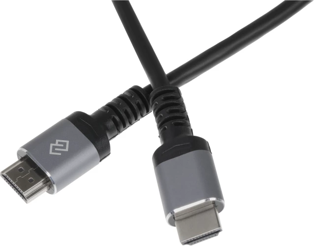 Кабель аудио-видео Digma D-HDMI-V2.0-2M HDMI (m)/HDMI (m) 2м. позолоч.конт. черный