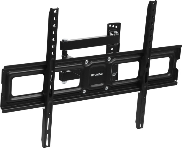 Кронштейн для телевизора Hyundai GL-N4 черный 32"-75" макс.40кг настенный поворотно-выдвижной и наклонный