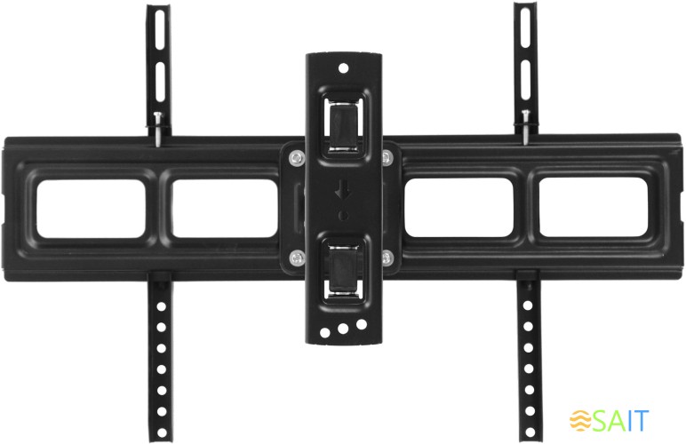 Кронштейн для телевизора Hyundai GL-N4 черный 32"-75" макс.40кг настенный поворотно-выдвижной и наклонный