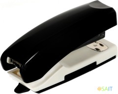 Степлер ручной Kw-Trio 055G9BLACK 24/6 26/6 (20листов) снижение усилия черный/белый 100скоб металл коробка