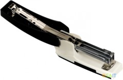 Степлер ручной Kw-Trio 055G9BLACK 24/6 26/6 (20листов) снижение усилия черный/белый 100скоб металл коробка
