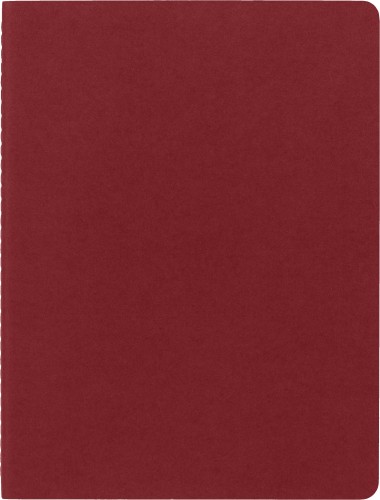 Блокнот Moleskine CAHIER JOURNAL CH123 XLarge 190х250мм обложка картон 120стр. нелинованный клюквенный (3шт)