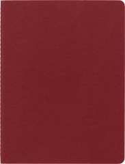 Блокнот Moleskine CAHIER JOURNAL CH123 XLarge 190х250мм обложка картон 120стр. нелинованный клюквенный (3шт)