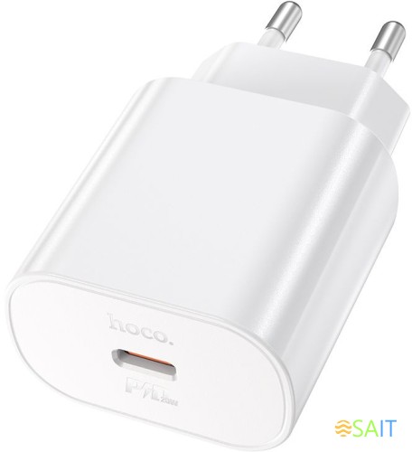 Сетевое зар./устр. Hoco N22 25W (PD+QC+AFC) USB Type-C универсальное белый