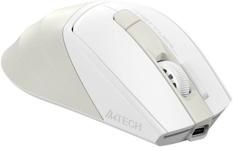 Мышь A4Tech Fstyler FB45CS Air бежевый оптическая 2000dpi silent беспров. BT/Radio USB 7but (FB45CS AIR USB (CREAM BEIGE))