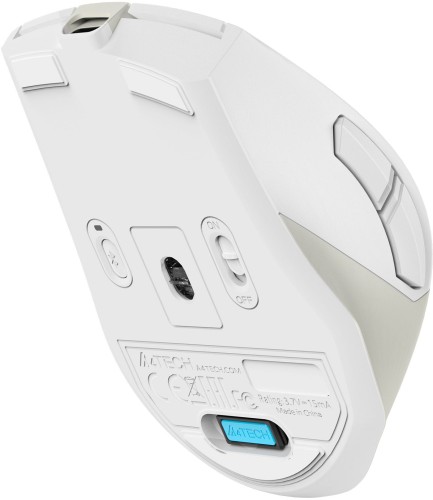 Мышь A4Tech Fstyler FB45CS Air бежевый оптическая 2000dpi silent беспров. BT/Radio USB 7but (FB45CS AIR USB (CREAM BEIGE))