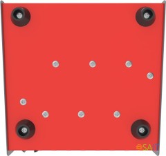 Тепловая пушка электрическая Royal Clima Heat Box RHB-CM2 2000Вт черный/красный