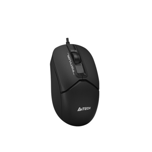 Мышь A4Tech Fstyler FM12S черный оптич. 1200dpi silent USB 3but (FM12S BLACK) A4Tech FM12S BLACK
