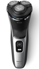 Бритва роторная Philips S3143/00 реж.эл.:3 питан.:элек.сеть/аккум. черный/серебристый