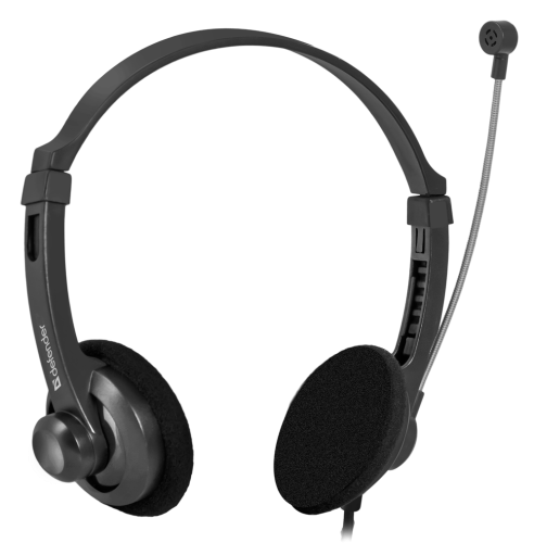 Defender Компьютерная гарнитура Aura 104 черный, кабель 1,8 м Defender Aura 104