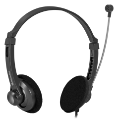 Defender Компьютерная гарнитура Aura 104 черный, кабель 1,8 м Defender Aura 104