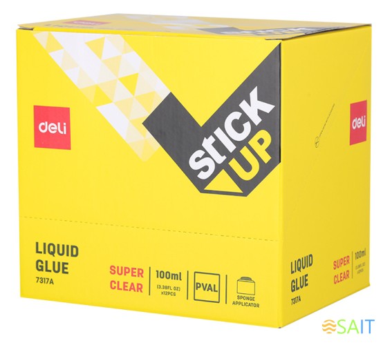 Клей жидкий Deli E7317A 100мл прозрачный