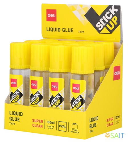 Клей жидкий Deli E7317A 100мл прозрачный