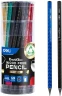 Карандаш ч/г Deli EC049-HB 2.2мм HB трехгран. ассорти
