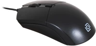 Мышь Оклик 207M черный оптическая 2400dpi USB 4but (1474598)