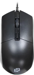 Мышь Оклик 207M черный оптическая 2400dpi USB 4but (1474598)