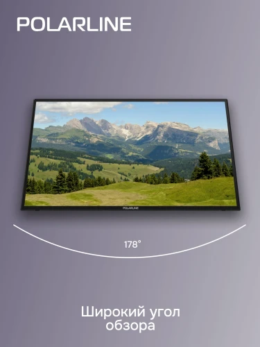 Телевизор LED PolarLine 32" 32PL54TC черный FULL HD 60Hz DVB-T DVB-T2 DVB-C USB (RUS)