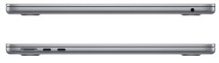 Ноутбук Apple MacBook Air A2681 M2 8 core 8Gb SSD256Gb/8 core GPU 13.6" IPS (2560x1664) Mac OS grey space WiFi BT Cam (MLXW3LL/A)