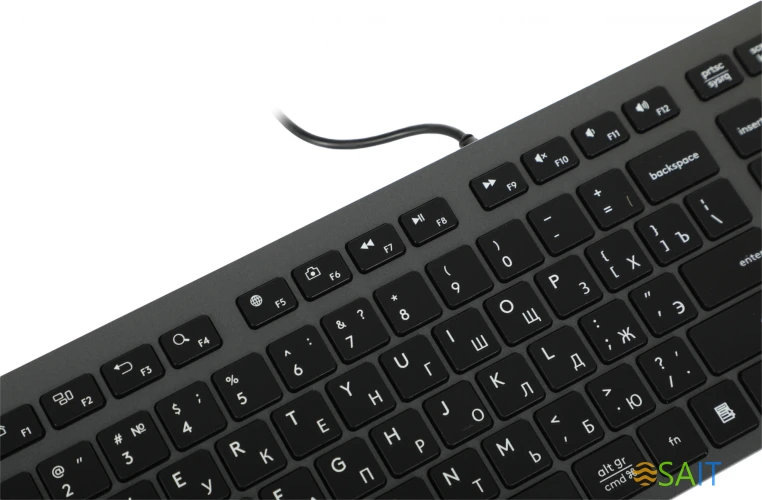 Клавиатура A4Tech Fstyler FX50 серый USB slim Multimedia (FX50 GREY)