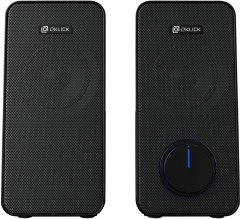 Колонки Оклик OK-175 2.0 черный 10Вт портативные