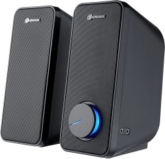 Колонки Оклик OK-175 2.0 черный 10Вт портативные