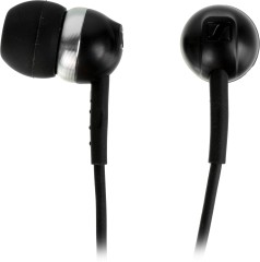 Гарнитура вкладыши Sennheiser CX 80S 1.2м черный проводные в ушной раковине (508896)