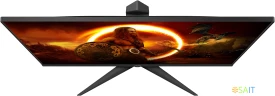 Монитор AOC 27" Q27G2S черный/красный IPS LED 16:9 HDMI матовая HAS Piv 1000:1 350cd 178гр/178гр 2560x1440 165Hz DP 2K 5.6кг